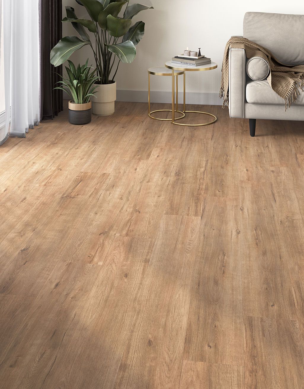 Duke - Golden Oak Laminate Flooring