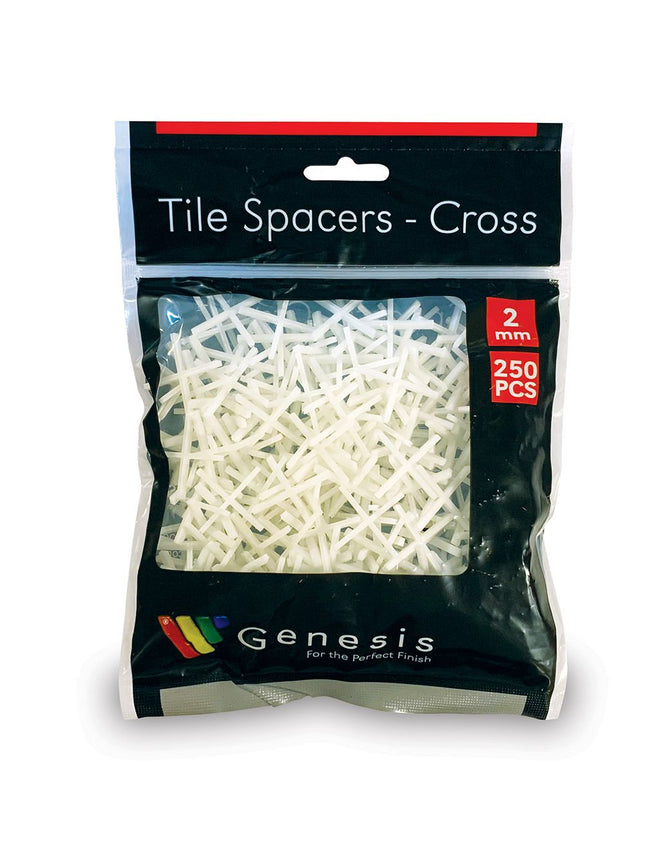 2mm Spacer Cross Tile Spacers (250 per pack)