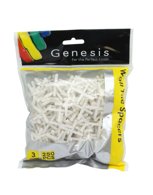 3mm Spacer Cross Tile Spacers (250 per pack)