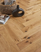farmhouse natural herringbone oak brushed oiled engineered wood flooring
