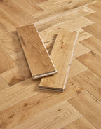 farmhouse natural herringbone oak brushed oiled engineered wood flooring