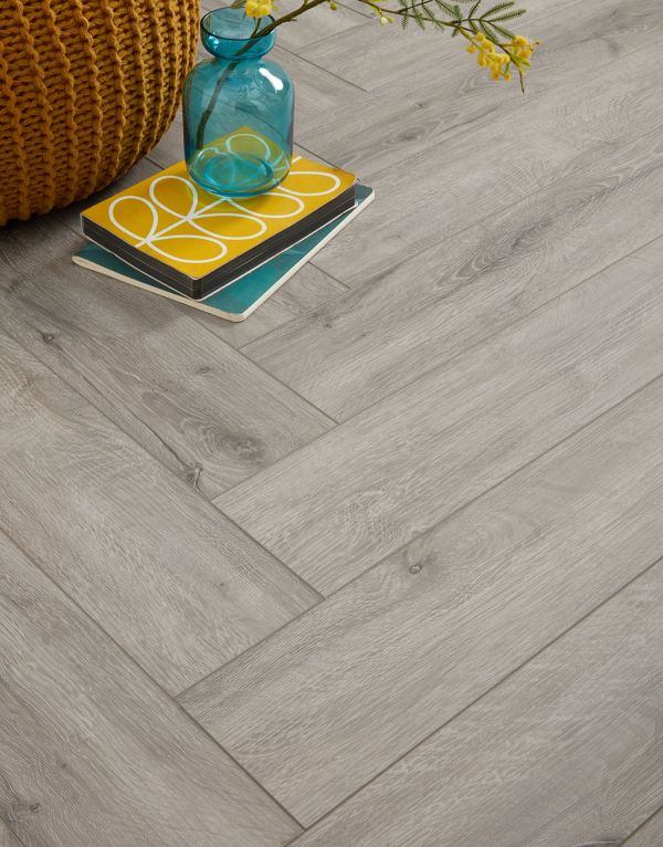 evocore essentials plus herringbone boulevard grey