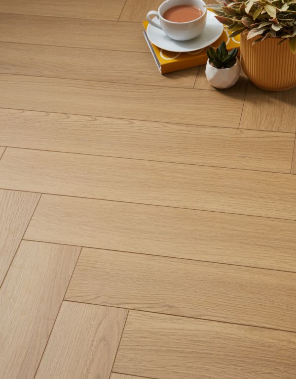 luxe herringbone golden oak laminate flooring