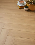 luxe herringbone golden oak laminate flooring