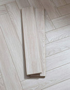 luxe herringbone frosted oak laminate flooring