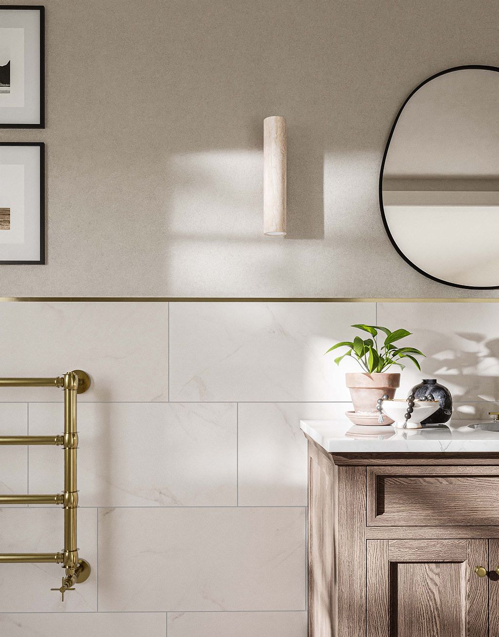 Santa Maria White Marble - 30cm x 60cm