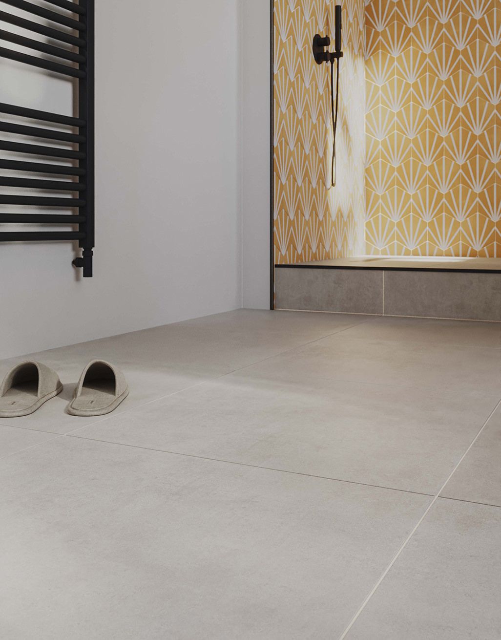 Matera Grey Stone - 80cm x 80cm