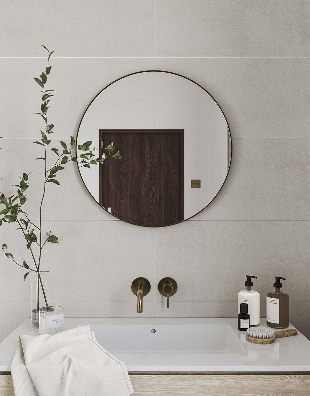 Livorno Basalt Cream - 30cm x 60cm