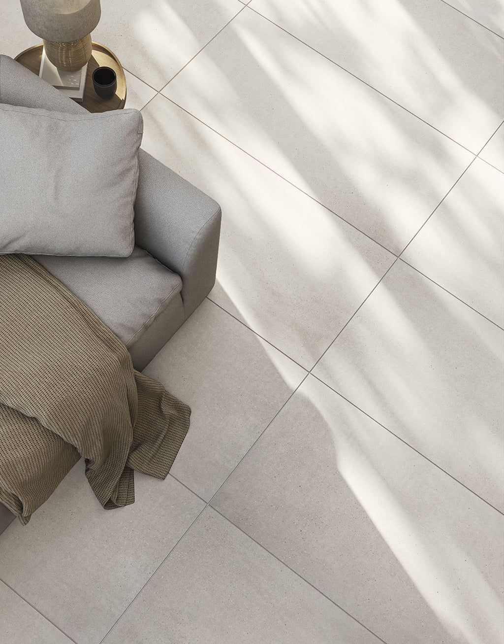 Dara Taupe Cement - 60cm x 120cm