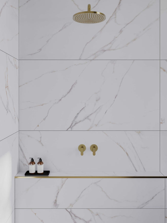 Dover Iced Gold Marble - 60cm x 120cm