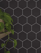 eden black hex 16cm x 14cm
