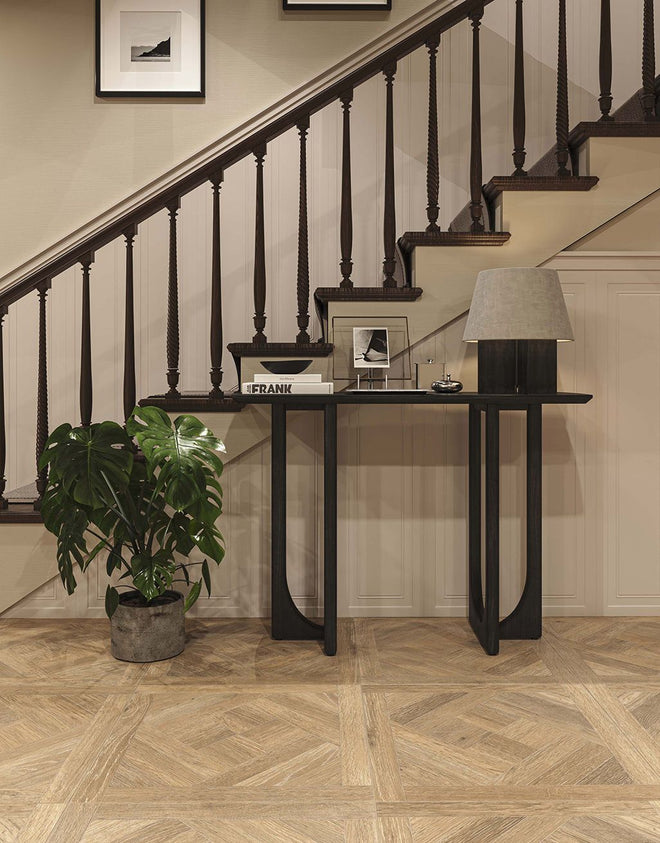 Versailles Weathered Fawn Oak - 60cm x 60cm