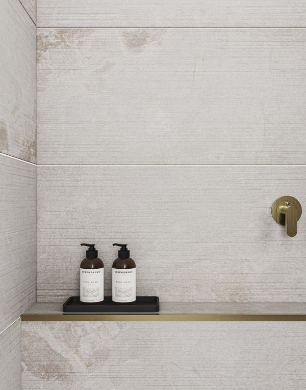 liora ribbed cloud slate 30cm x 60cm