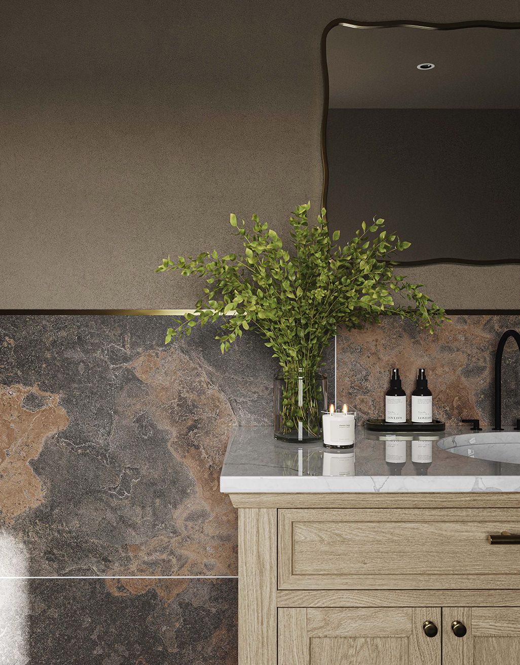 Liora Rustic Slate - 60cm x 120cm
