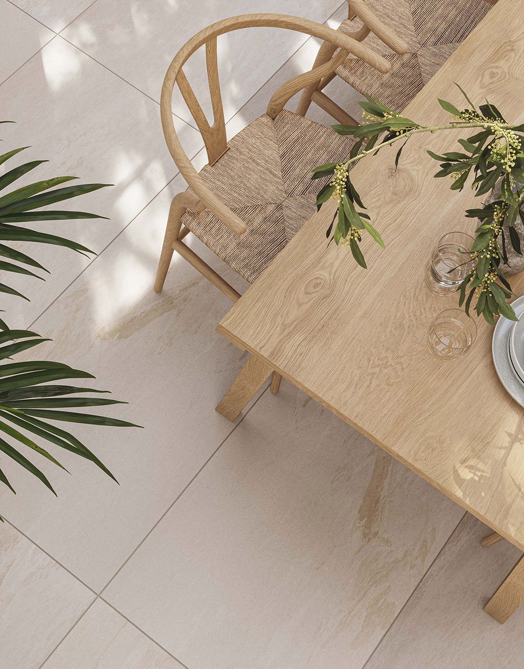 Liora Cloud Slate - 60cm x 120cm