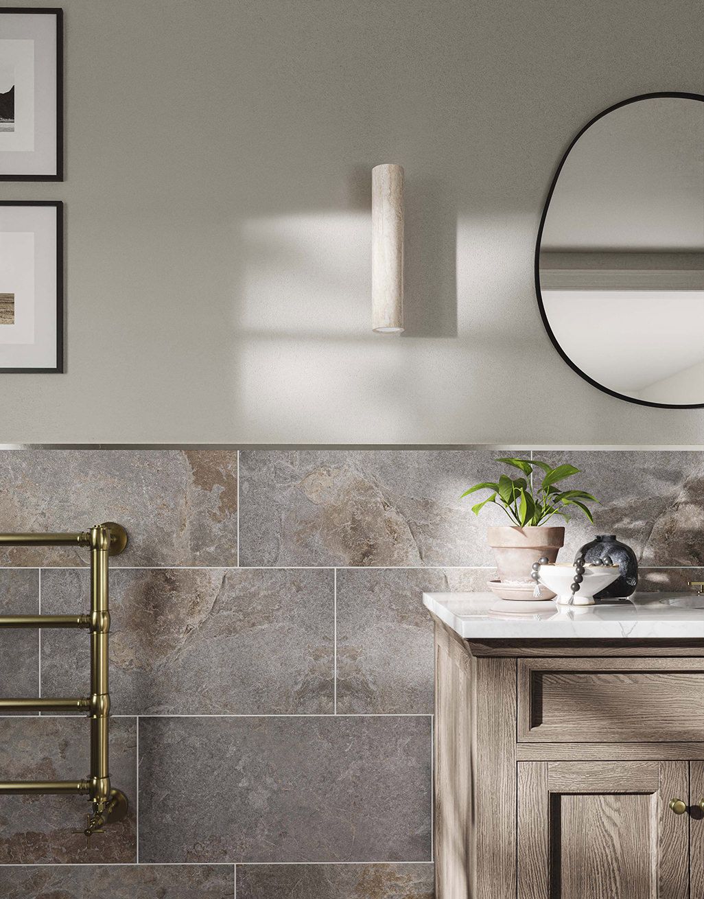 Liora Grey Mix Slate - 30cm x 60cm