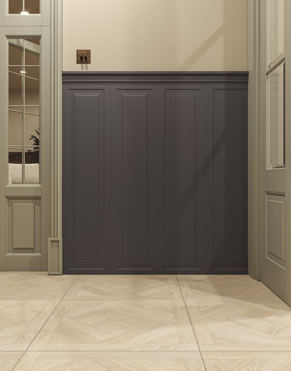 lissome navy panel 30cm x 120cm