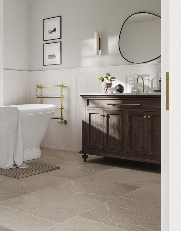 lissome ivory panel 30cm x 120cm