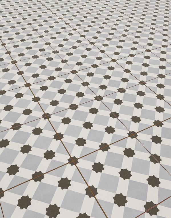 atlas sky blue victorian tiles 45cm x 45cm