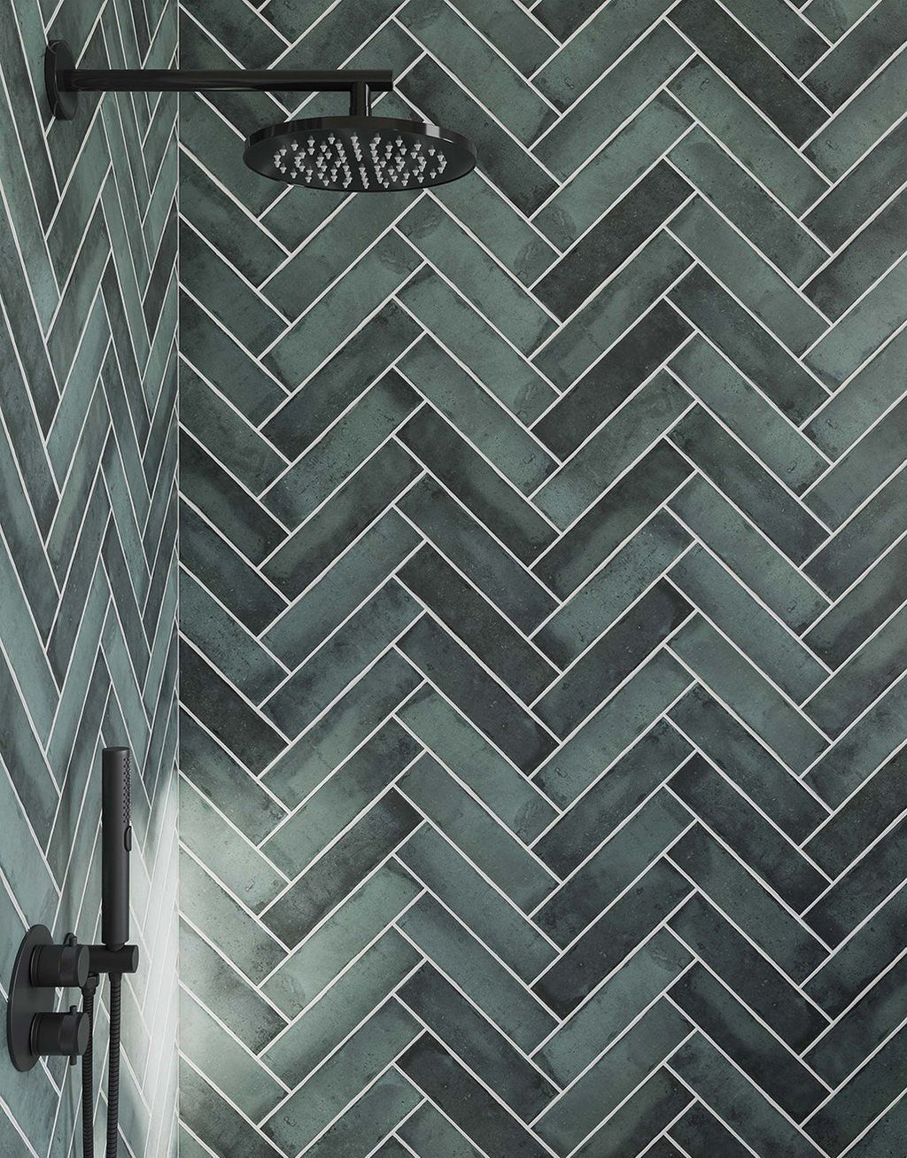 Luma Green Subway Tile - 7.3cm x 30cm