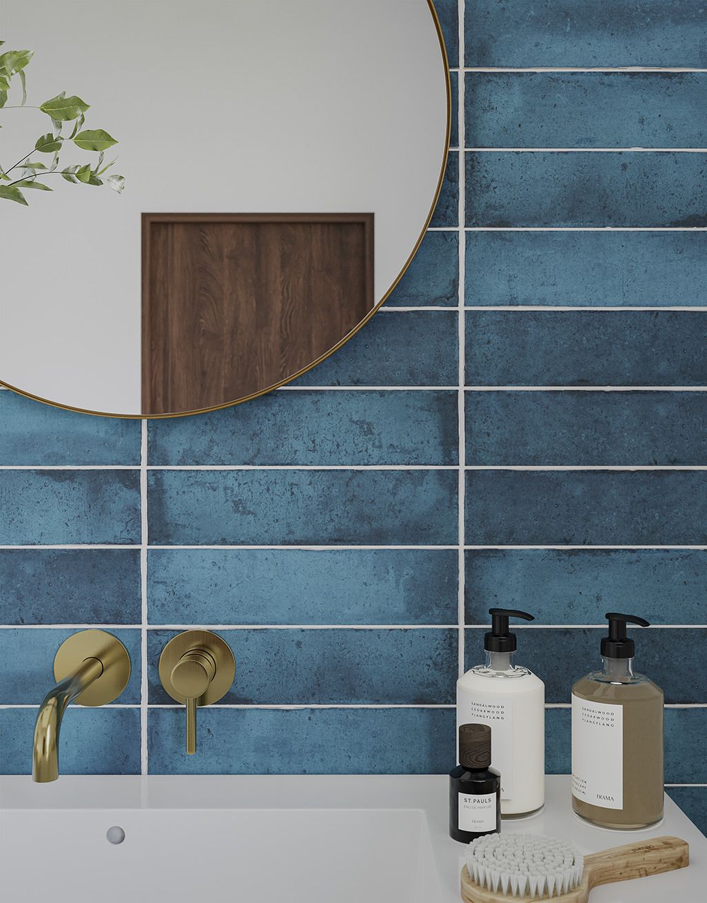 Luma Turquoise Subway Tile - 7.3cm x 30cm