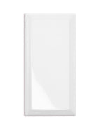 milena white beveled subway 10cm x 20cm