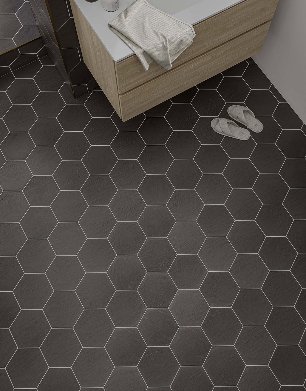 Orla Midnight Hex - 19.8cm x 22.8cm