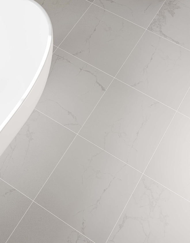 Carraway White Marble - 60cm x 60cm