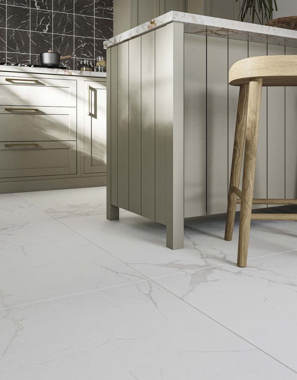 carraway white marble 100cm x 100cm