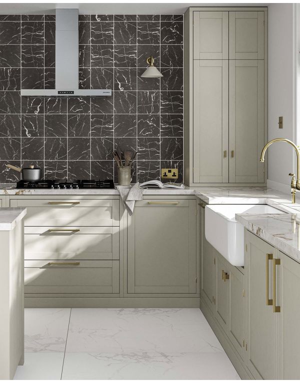 carraway white marble 100cm x 100cm