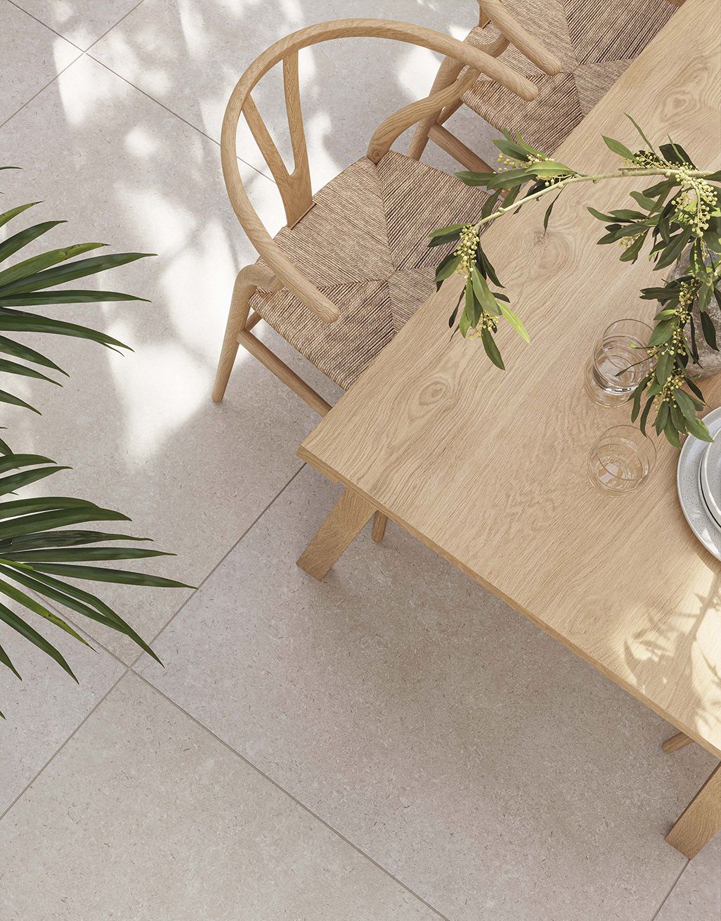 Nova Travertine Stone - 100cm x 100cm