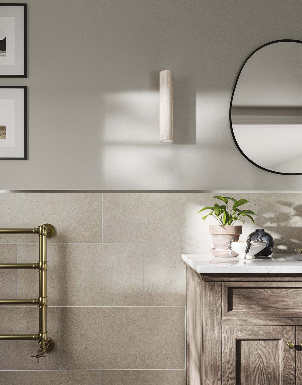 Nova Taupe Stone - 30cm x 60cm