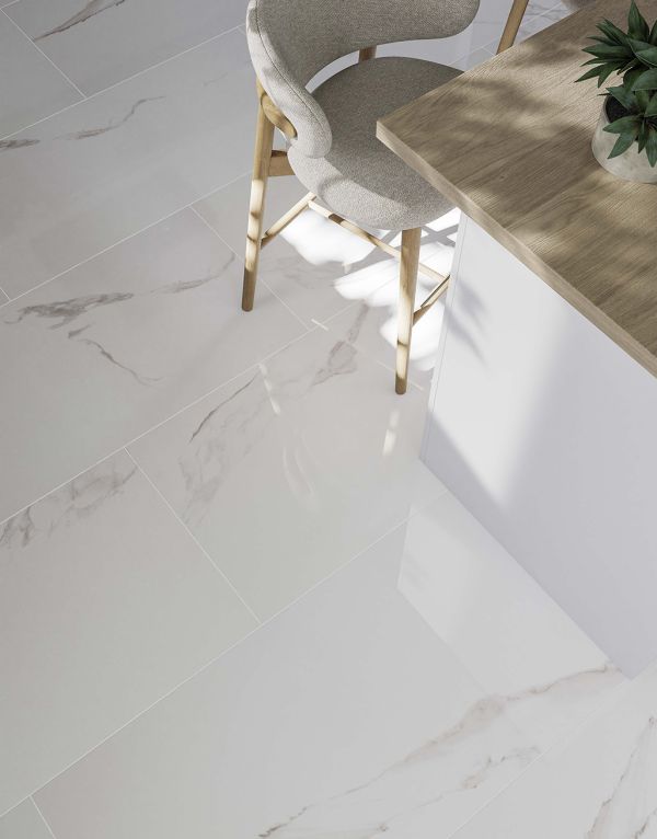 elowen white marble 60cm x 120cm