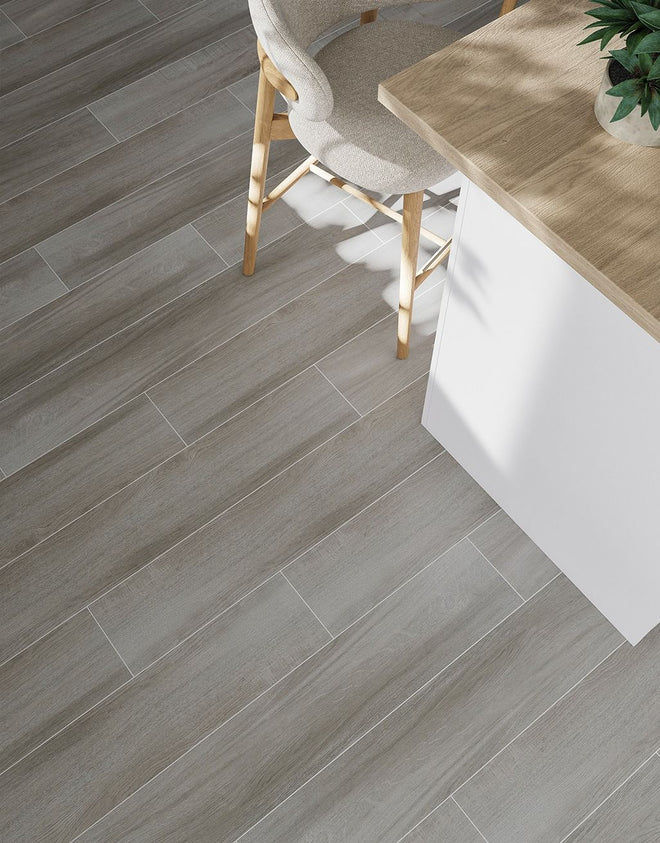 Alwen Ashen Oak Herringbone - 120cm x 20cm