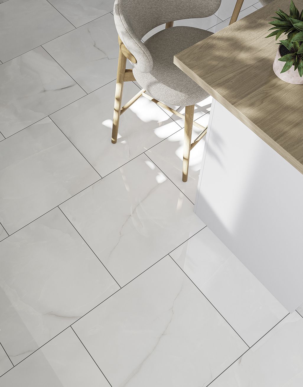 Sierra Frosted Marble - 60cm x 60cm