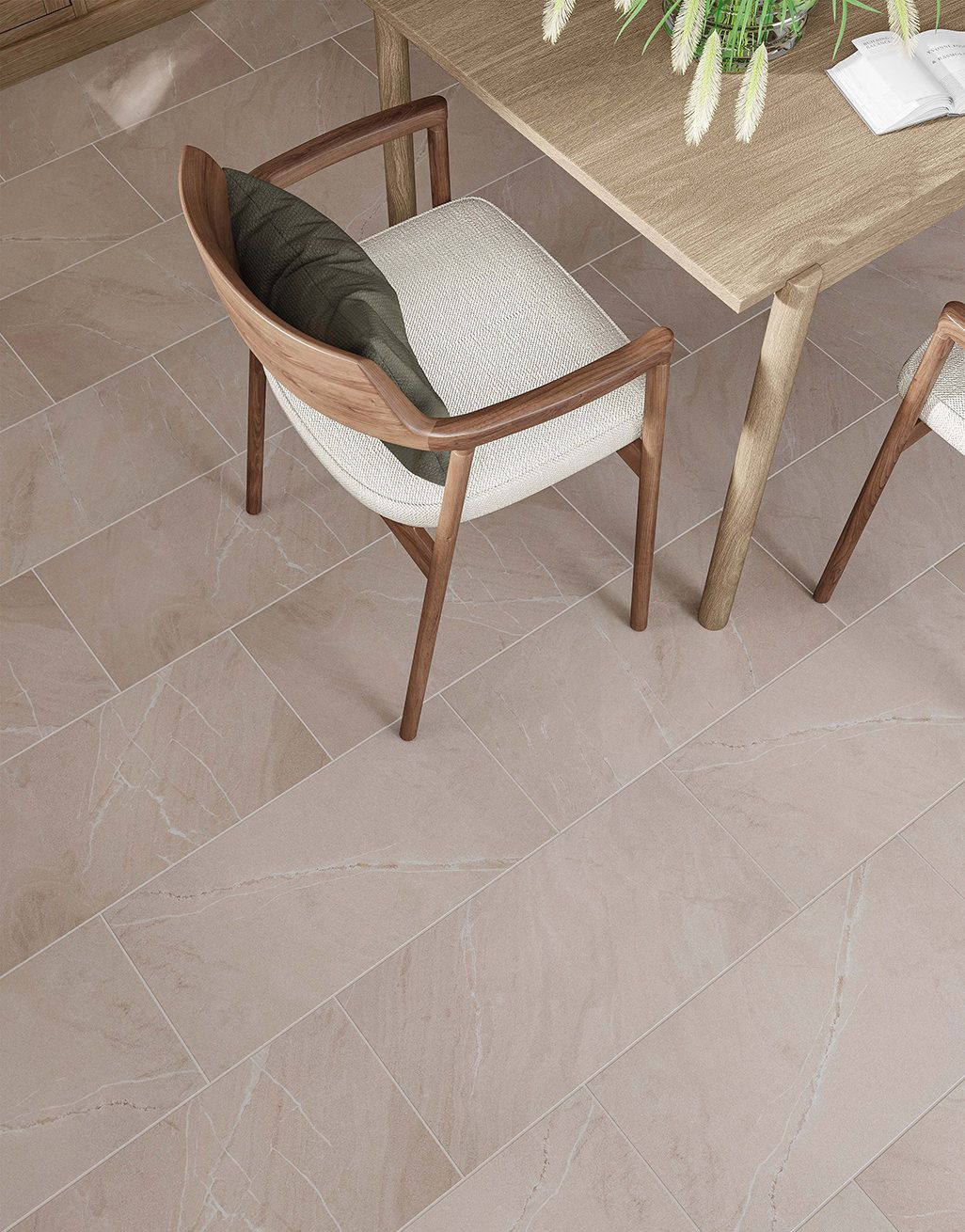 Ophelia Coastal Beige Stone - 30cm x 60cm