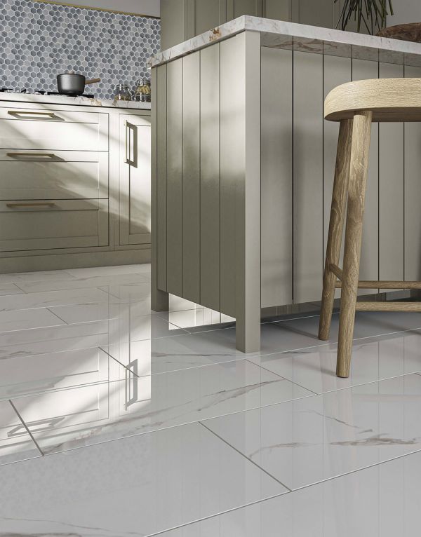 elowen white marble 30cm x 60cm