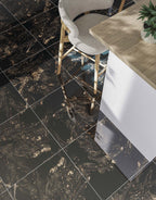 Azaire Black Marble - 60cm x 60cm