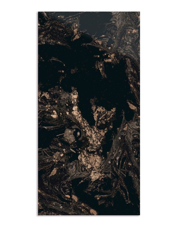 azaire black marble 60cm x 120cm