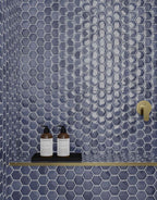aire blue hex mosaic 27 7cm x 44 5cm