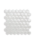 aire white hex mosaic 27 7cm x 44 5cm