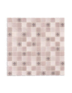 axis beige square mosaic 31 7cm x 31 7cm