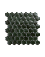 aire emerald hex mosaic 27 7cm x 44 5cm