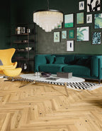 bayswater herringbone vanilla oak brushed oiled engineered wood flooring