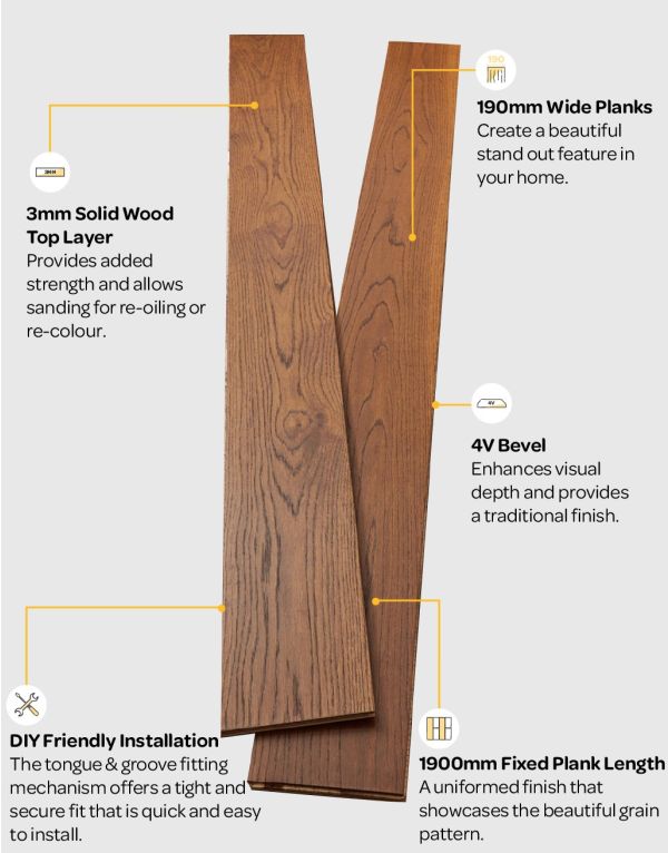 brooklyn honeycomb oak brushed oiled engineered wood flooring