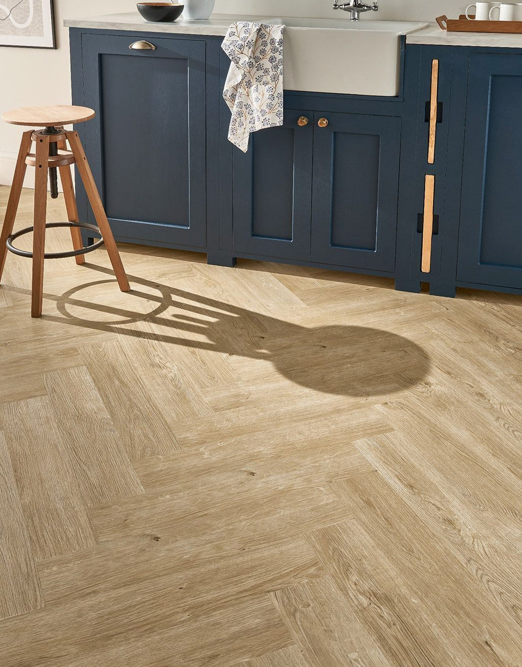 EvoCore Essentials Herringbone - Champagne Oak