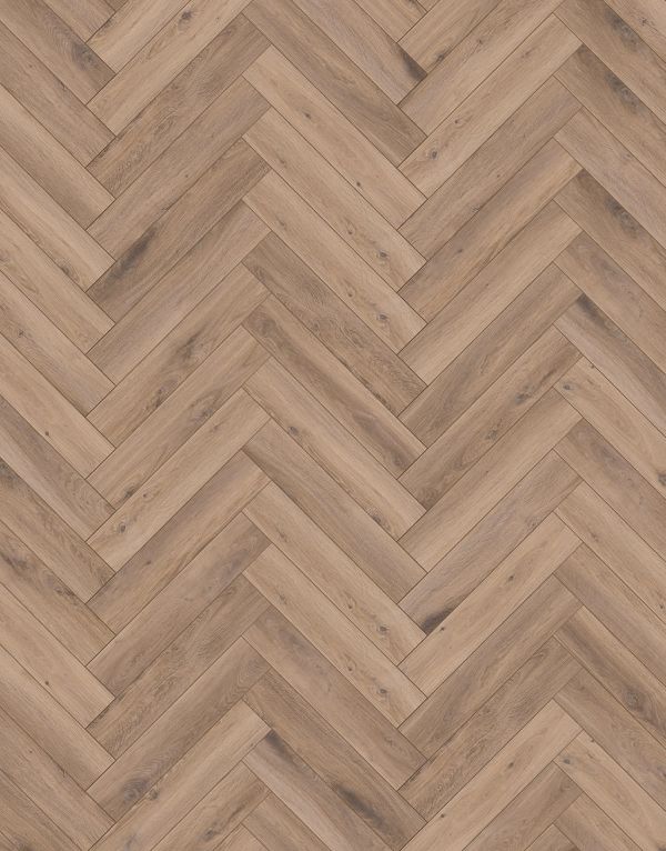 herringbone rustic oak