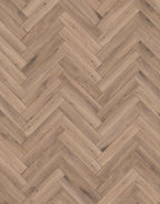 herringbone rustic oak