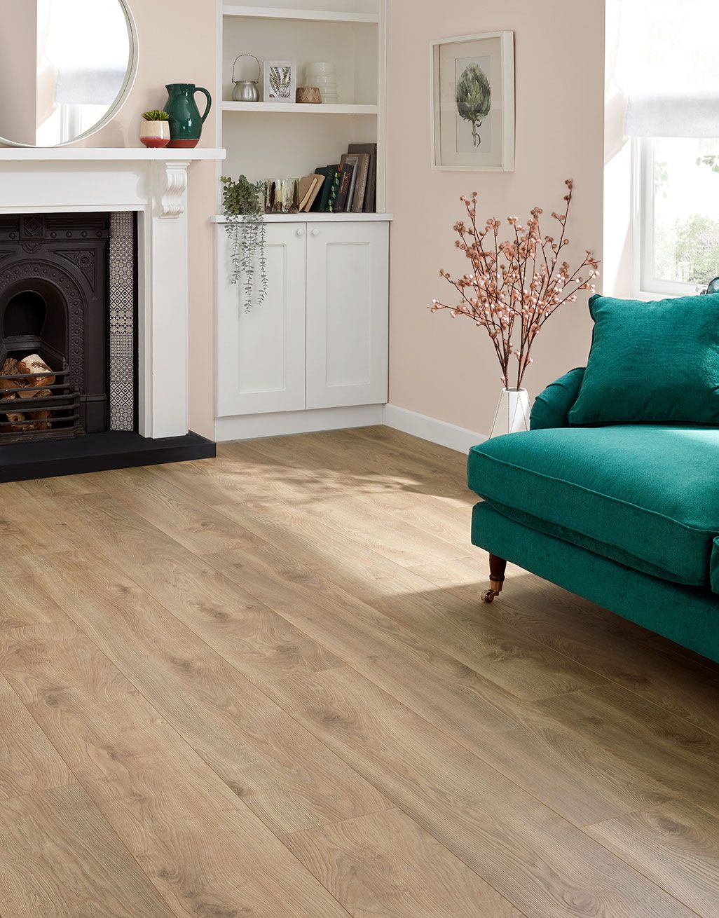 Sienna Long - Honey Oak Laminate Flooring