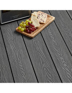 stone grey classic composite decking